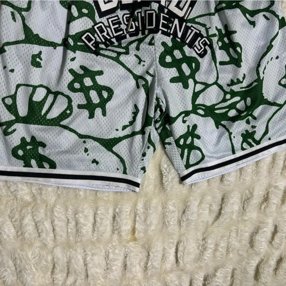 DEAD PRESIDENTS 1995 Men’s Headgear Basketball Athletic Shorts - Picture 5 of 16